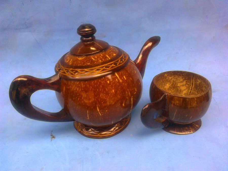 20 Kreasi Unik Kerajinan Dari Batok Kelapa dan Cara Membuatnya