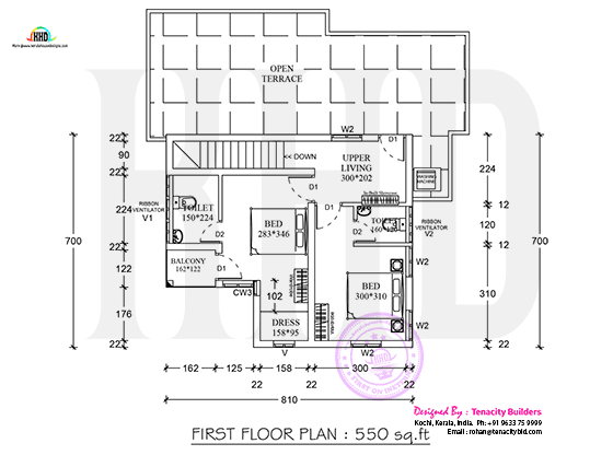 First floor plan