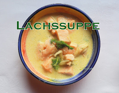 Lachssuppe