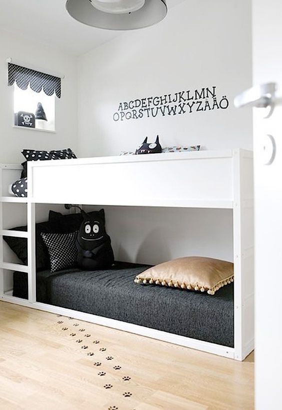 Amueblar una habitación infantil compartida