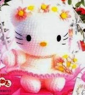 PATRON GRATIS HELLO KITTY NOVIA AMIGURUMI 71