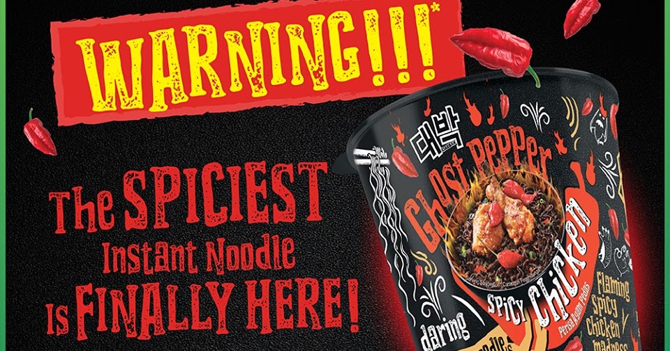 Ghost Pepper Spicy Chicken Noodle in Singapore We dare you to try