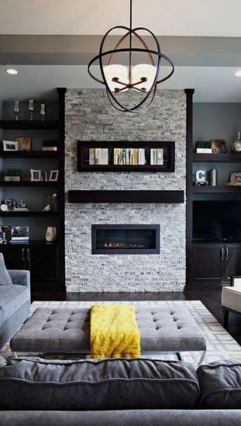 AMAZING INTERIOR LIVING ROOM WITH STONE WALLS AMAZING INTERIOR LIVING ROOM WITH STONE WALLS
