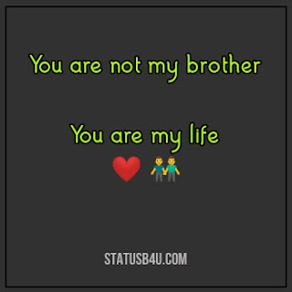 My Big Brother Quotes 250+ Brother Status, Quotes & Captions >> Best Brother Love Status