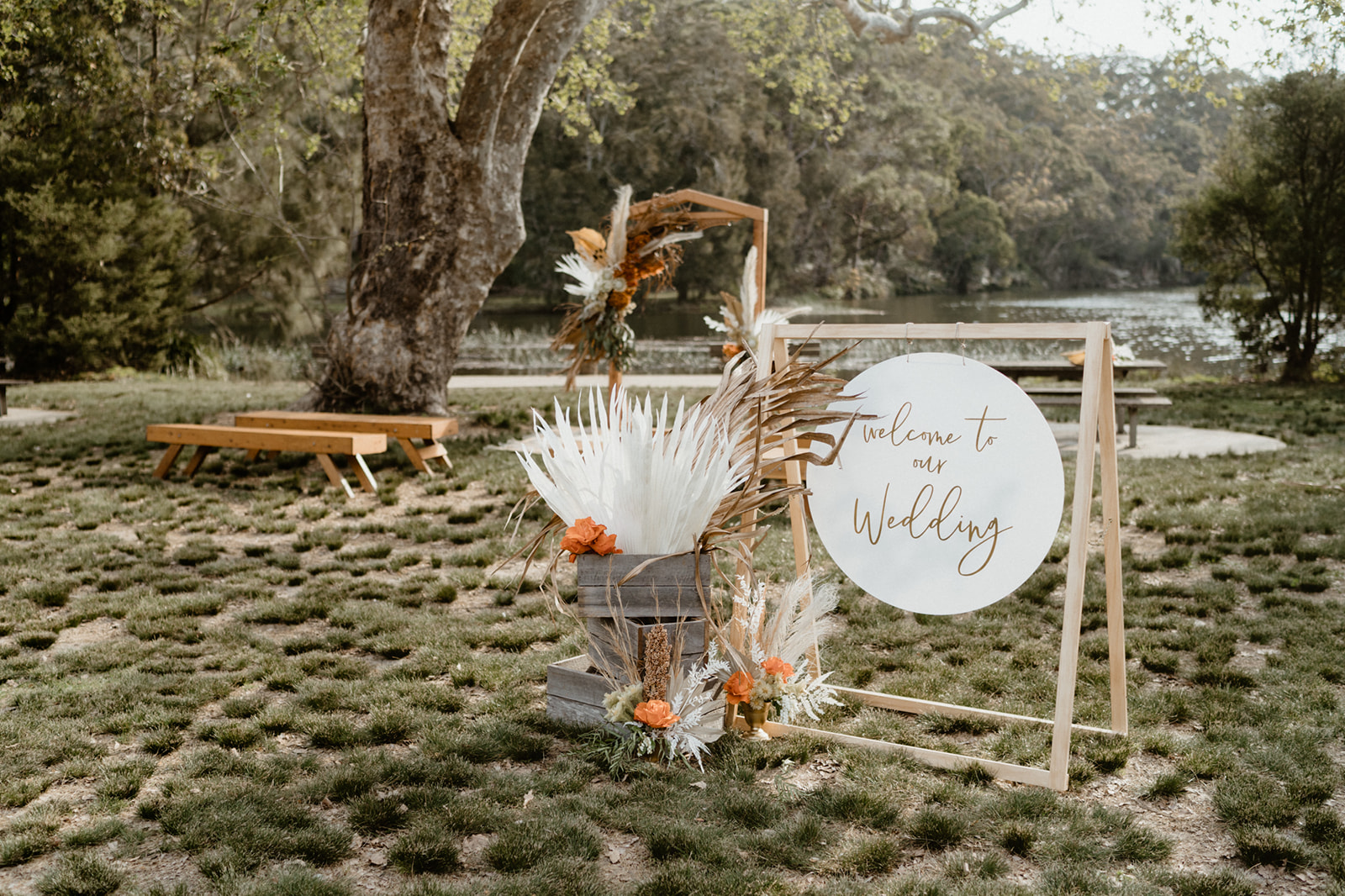 to the aisle australia | terracotta + greenery wedding styling ideas kelly jury photography weddings dried florals bridal gowns stationery style boho weddings