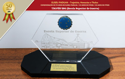 Eliseu Padilha - Troféu ESG (Escola Superior de Guerra)