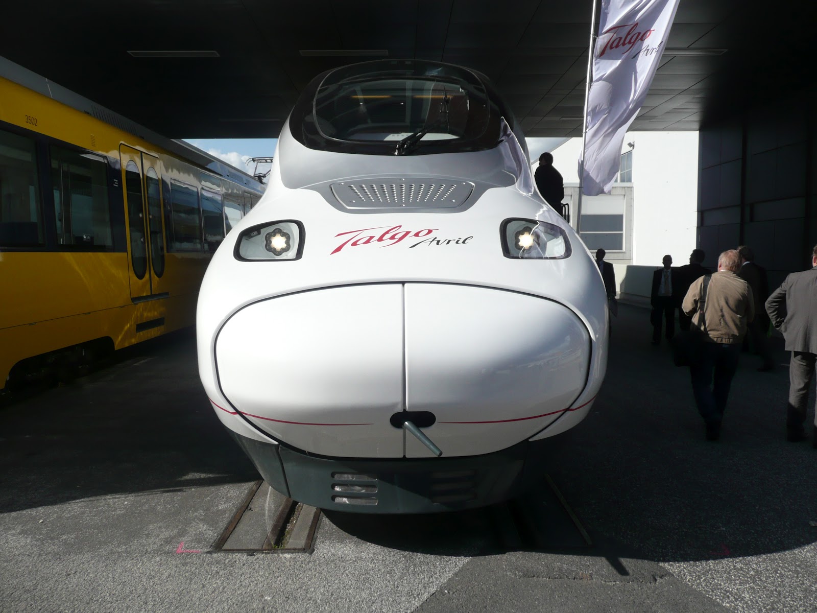 New trains, trams and lightrail at the Berlin Innotrans 2012 Talgo Avril