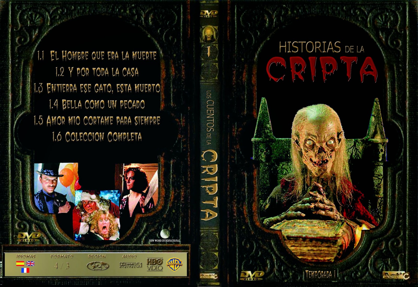 ESTRENOS EN BLU RAY CUENTOS DE LA CRIPTA PRIMERA TEMPORADA ESTRENOS EN BLU RAY CUENTOS DE LA CRIPTA PRIMERA TEMPORADA