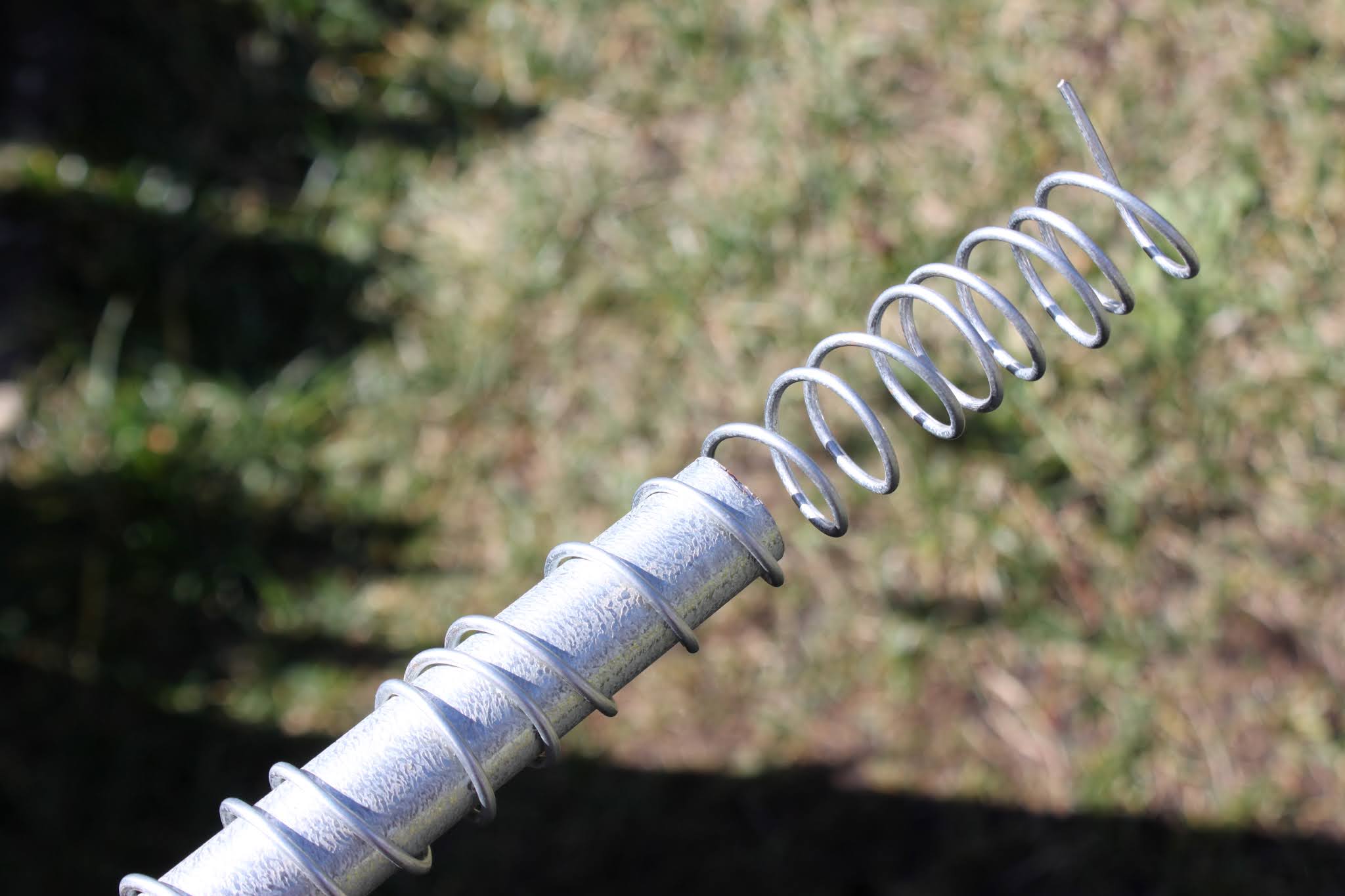 DIY Gabion baskets in the garden