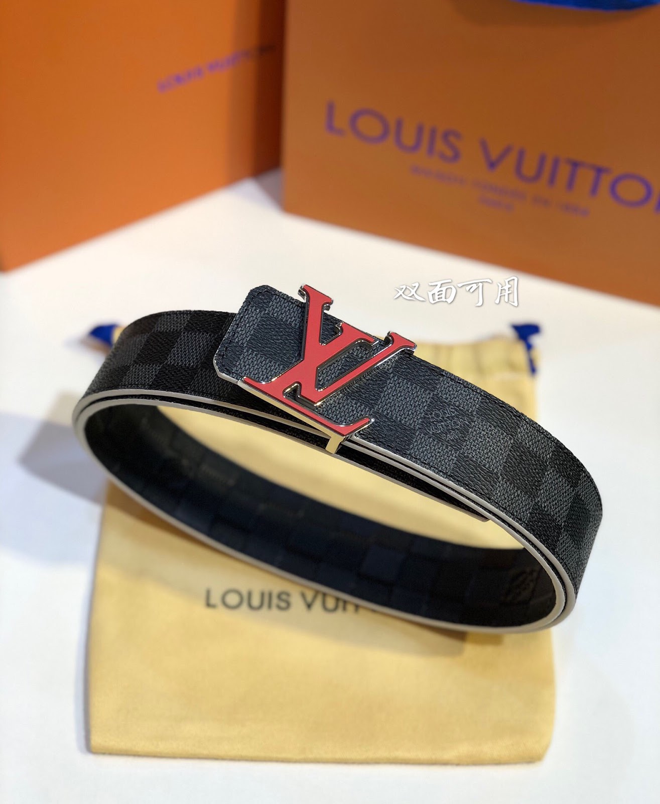 Thắt Lưng Nam Louis Vuitton Hàng Hiệu Siêu Cấp