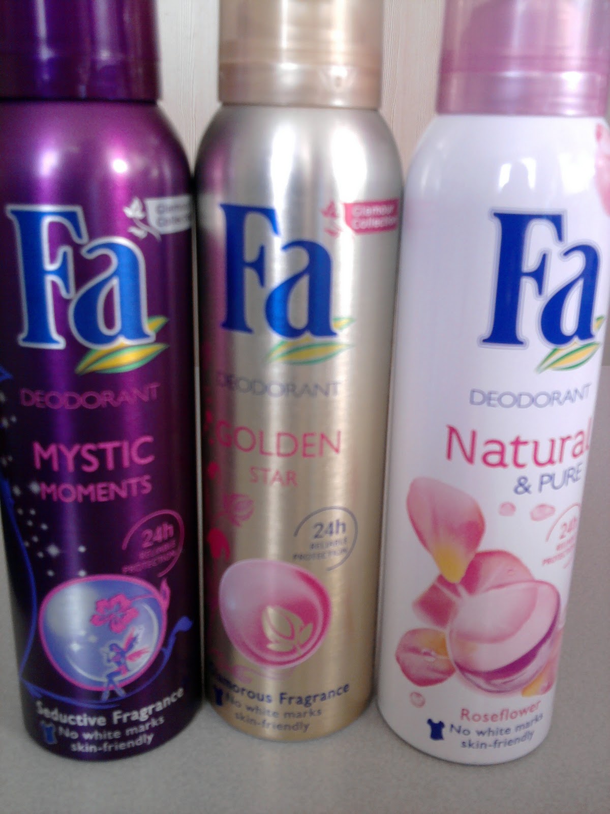 The whole world of fashion Review Fa deodorant.