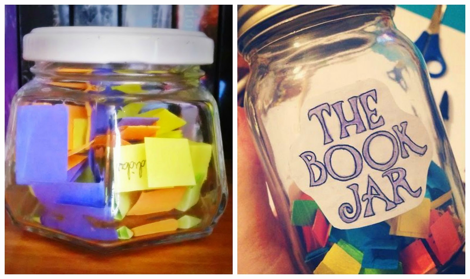 Reader Forever Dica DIY TBR Book Jar