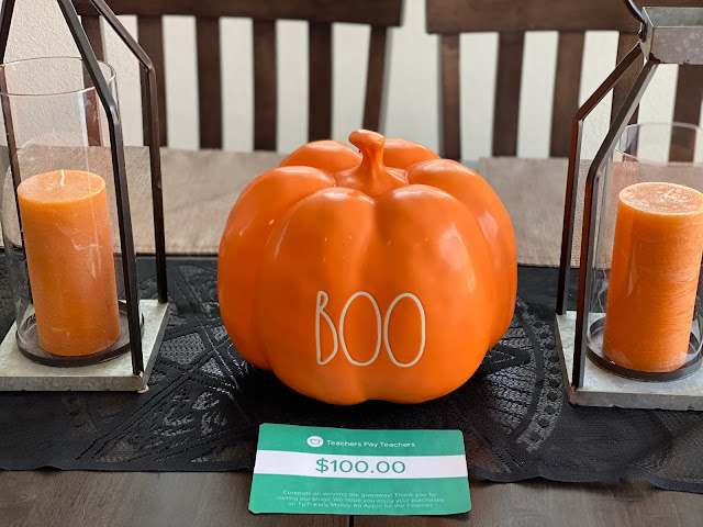 Monthly $100 Teachers pay Teachers Gift Card Giveaway - October 2021