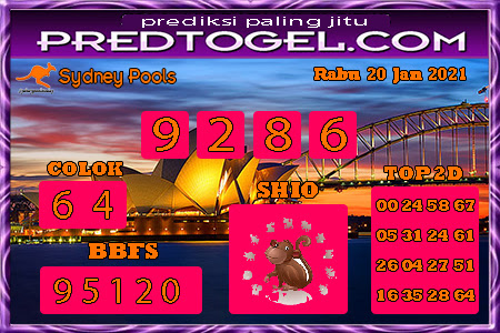 Pred Sdy Rabu 20 Januari 2021 Prediksi Togel Sidney Wap Top