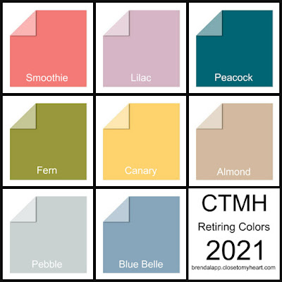 2021 CTMH Retiring Colors