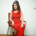 TV Actress Marina Abraham Stills In Red Dress