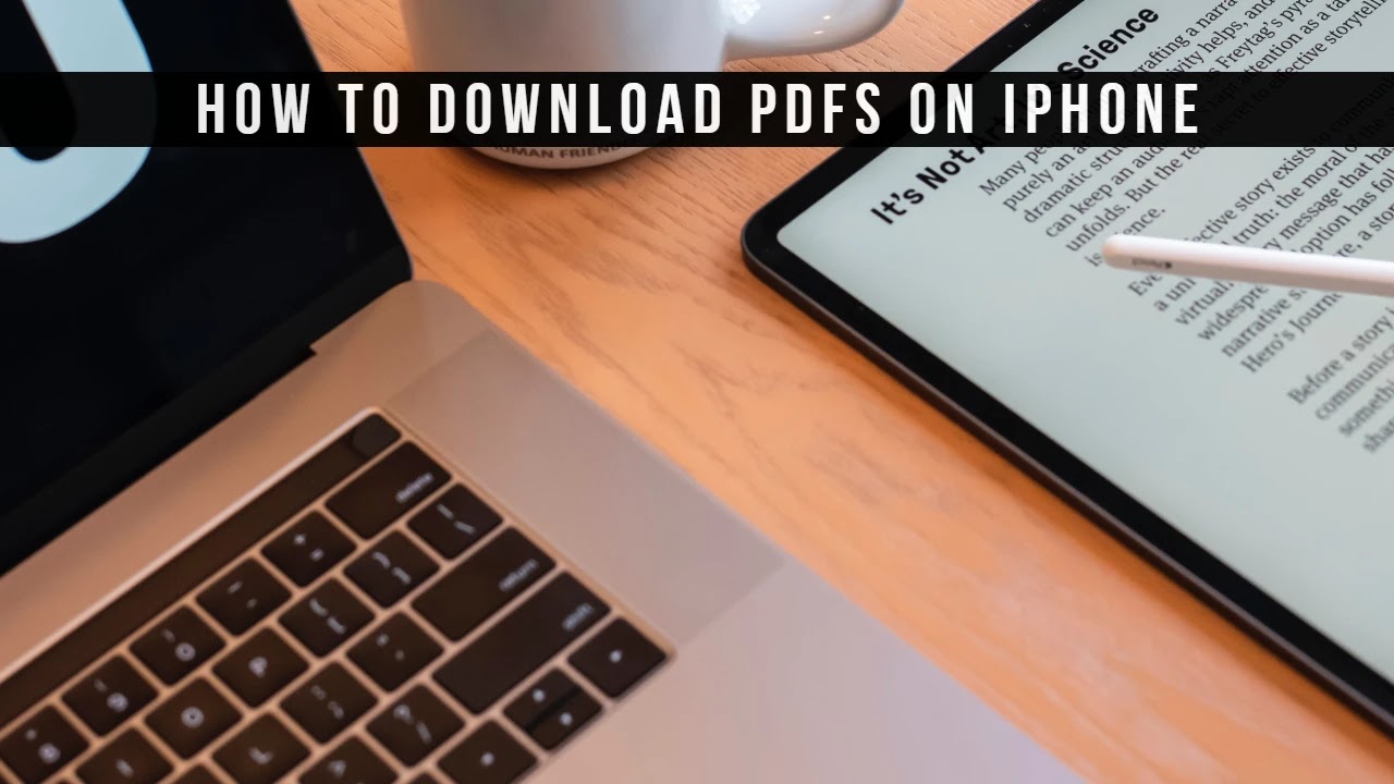 How to download pdfs on iphone
