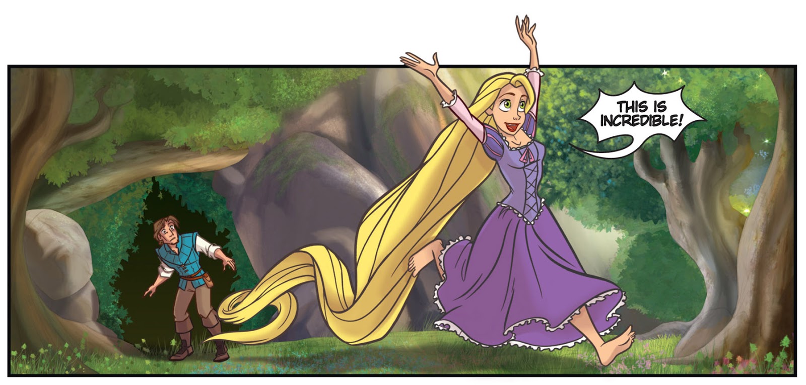 Tangled Comics: Rapunzel.