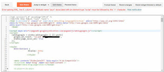error parsing xml in google adsense code solved net gator