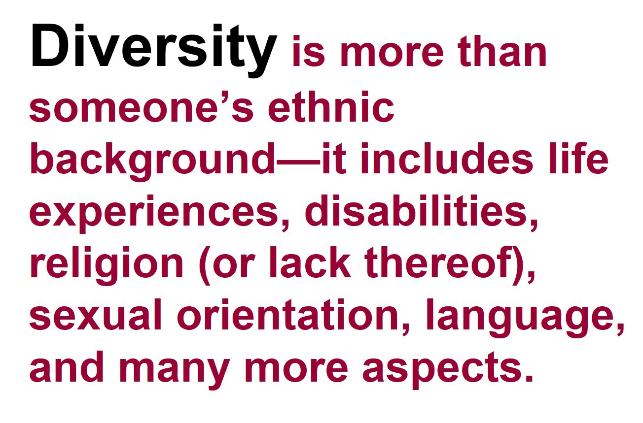 Webinar Summary Diversity, Accessibility and Inclusion in the Classroom