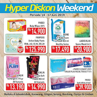#Hypermart - #Promo #Katalog JSM Periode 14 - 17 Juni 2019
