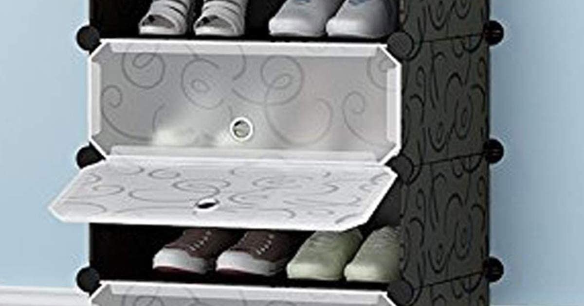 ℍℝ Reviews Aysis DIY Shoe Rack Organizer/MultiPurpose Plastic 5