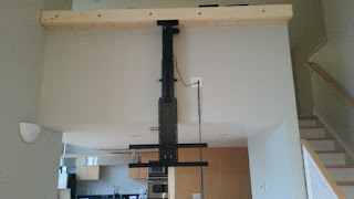 Touchstone Whisper Lift II Drop Down TV Lift Mechanism The Whisper Lift II can be mounted to the ceiling or other support for a dropdown TV application.
