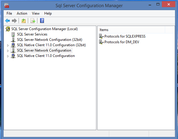 Cloudy River's Workshop: Configuring SQL Server 2012 remote connection