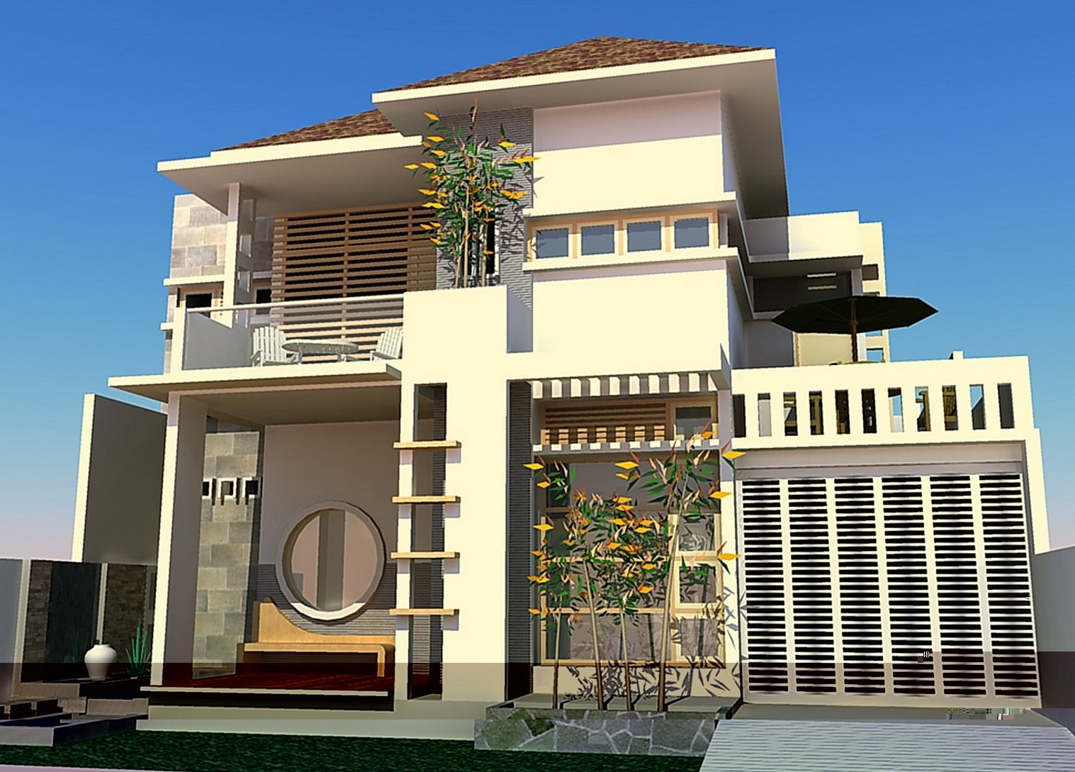 7 Desain Rumah Minimalis Paling Popular Terbaru 2015 Lantai 1 Dan 2