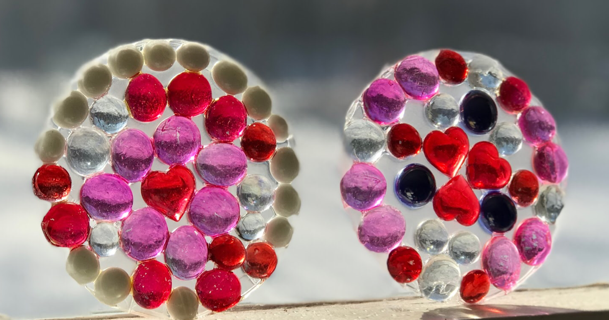 DIY Valentine's Day Suncatchers: Easy Valentine's Day Crafts | The