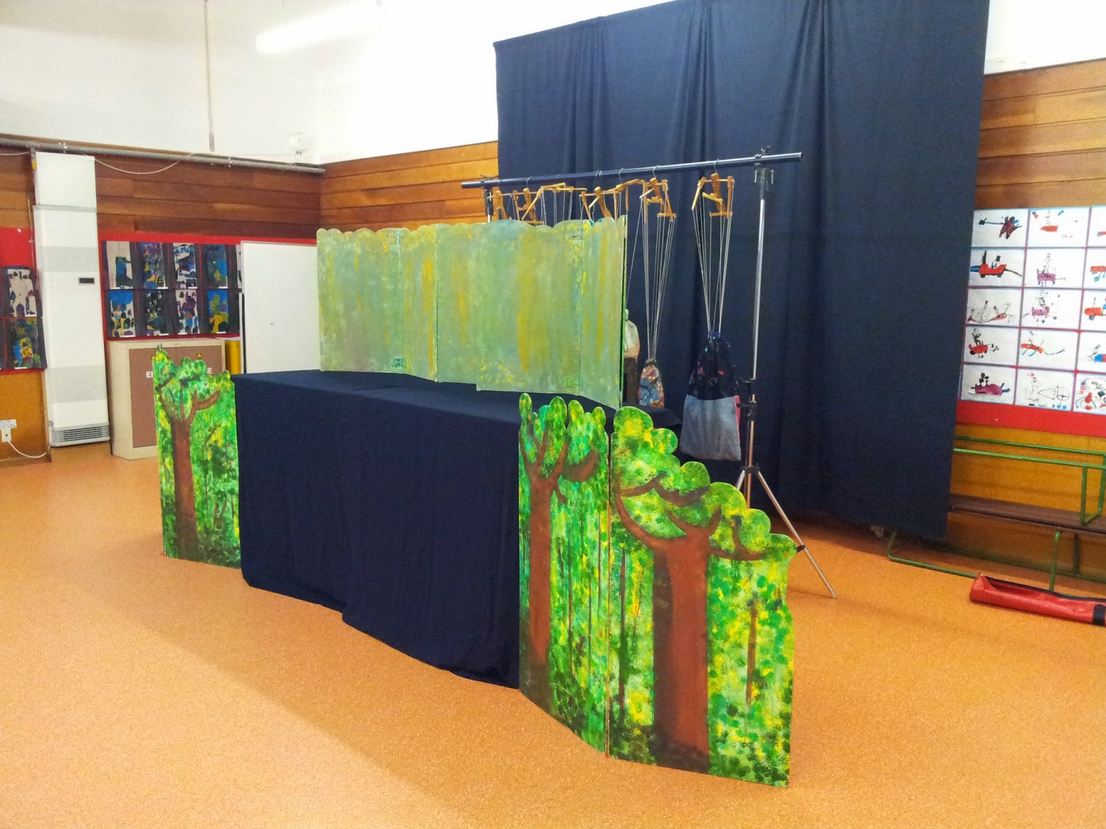 STRINGS ATTACHED PUPPET THEATRE NZ stages for shows