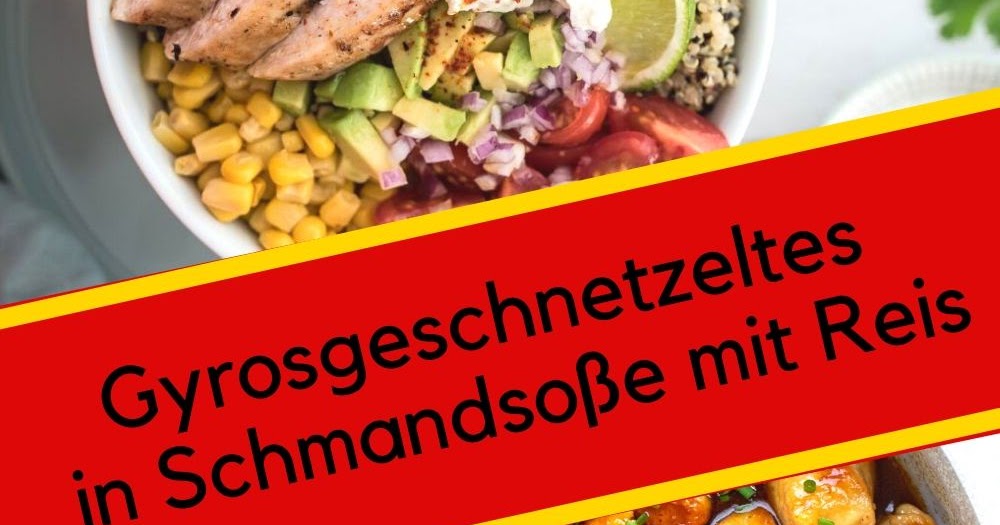 Gyrosgeschnetzeltes in Schmandsoße mit Reis | New Recipe 4