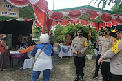 Kunjungan Kerja Wakapolda Bangka Belitung Di Tempat Pemungutan Suara