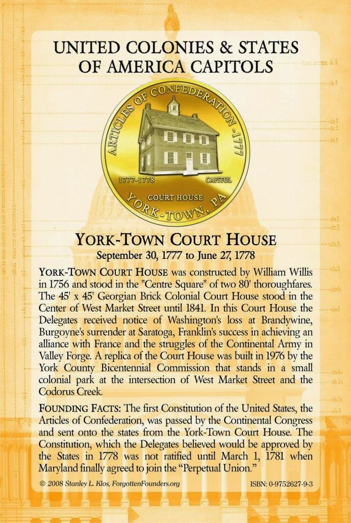 United States Capitols York Town Court House