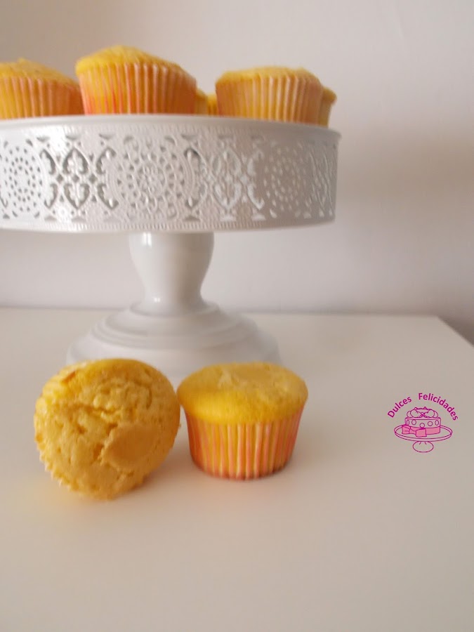 Magdalenas de mandarina