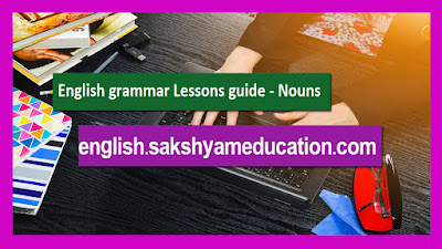 Nouns - English grammar Lessons guide