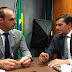Wilson Lima apresenta prioridades do Amazonas para Eduardo Bolsonaro e presidente Michel Temer