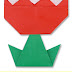 ටියුලිප්ස්  මලක් හදමු (Origami Tulips)