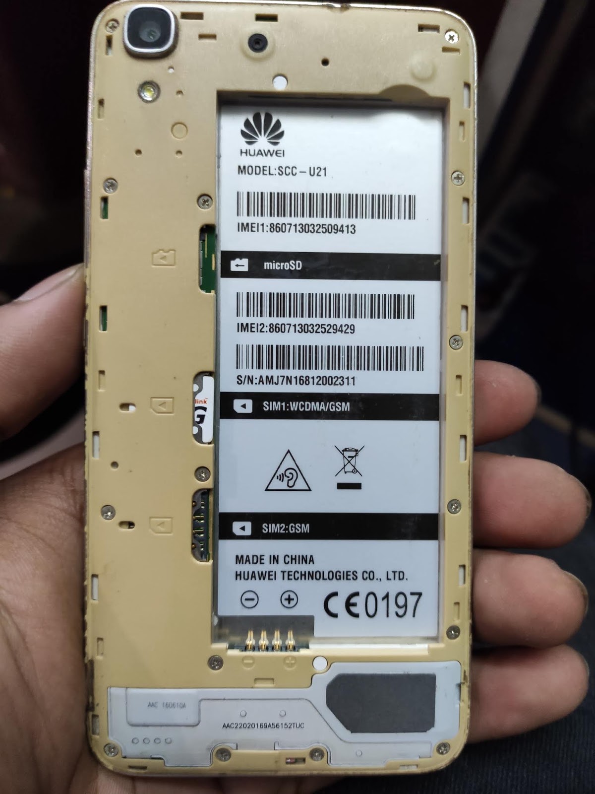 HUAWEI Y6 Firmware SCC-U21 SD Card Update File Free