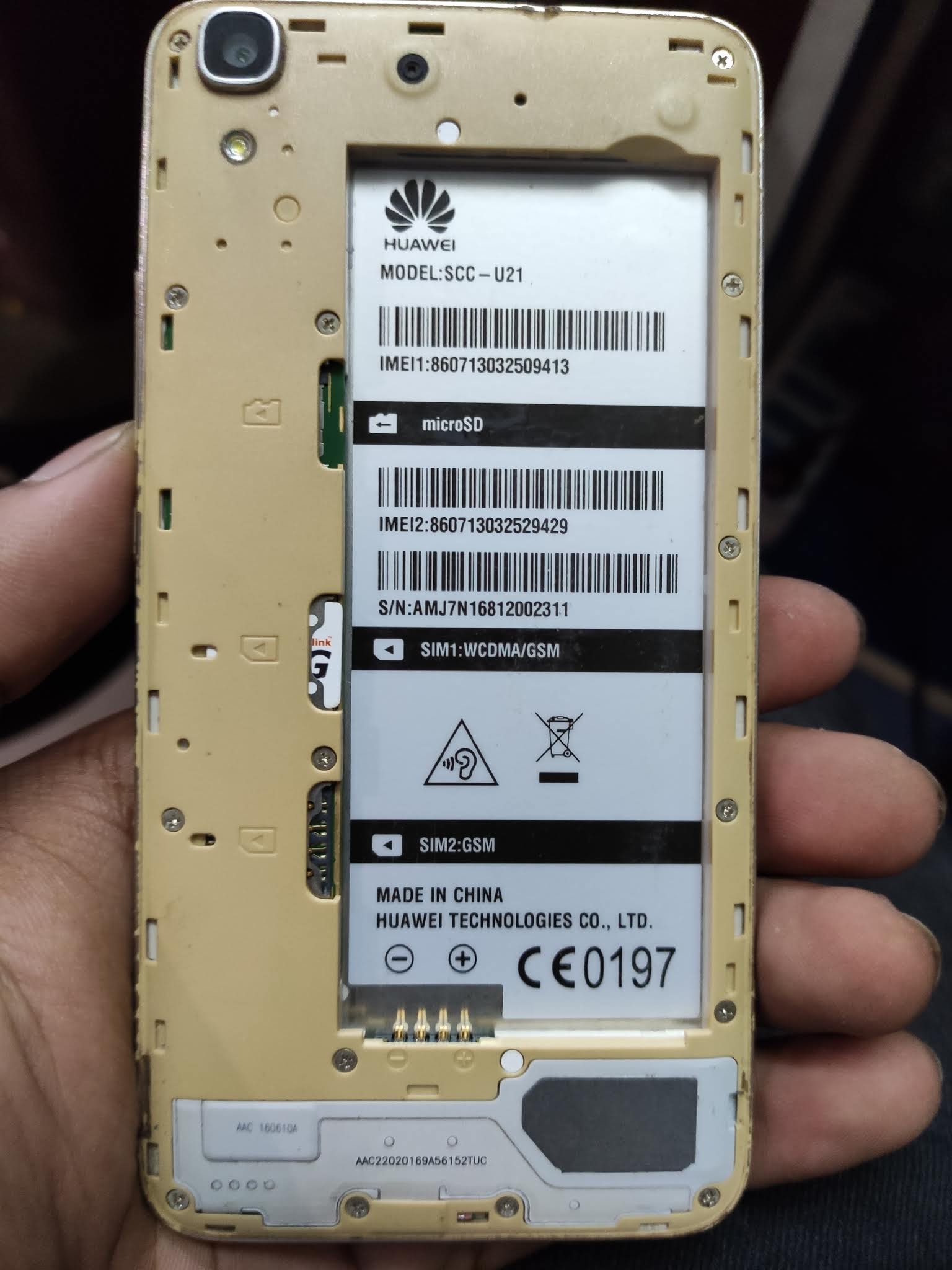 HUAWEI Y6 Firmware SCCU21 SD Card Update File Free