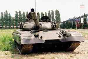 Yugoslav tank M-91 Vihor.
