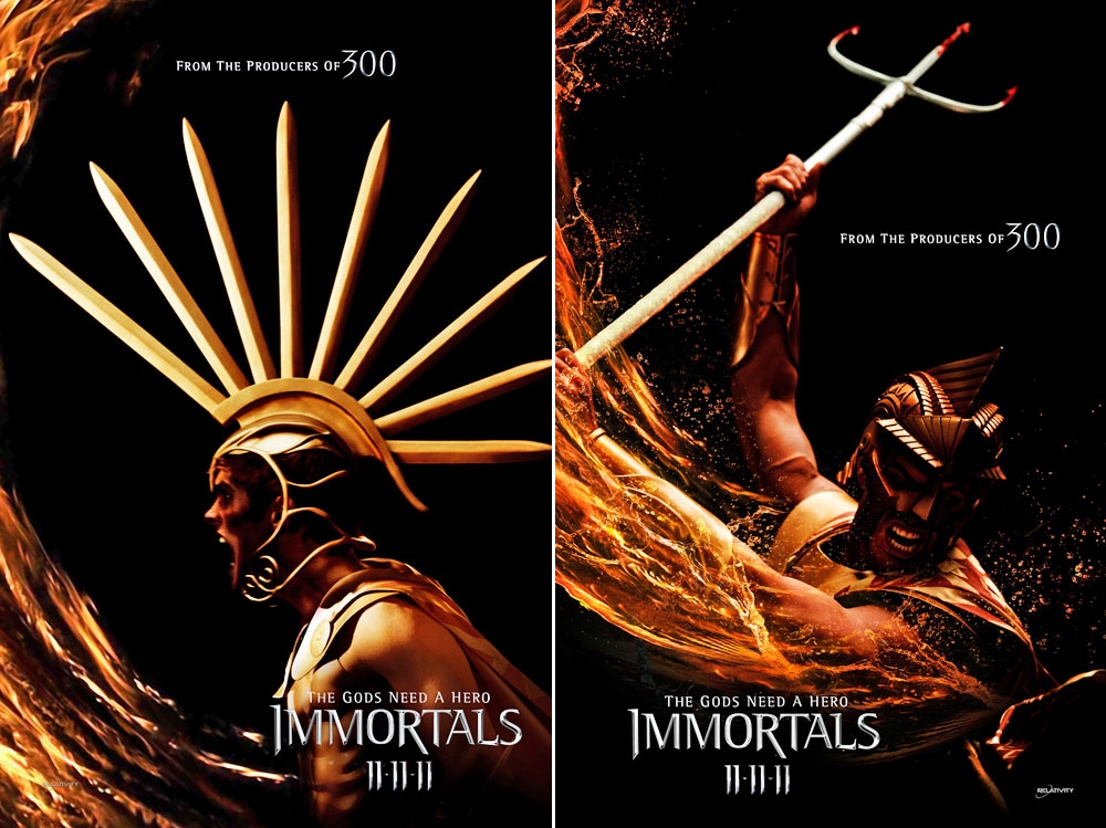 What happened to the gods in immortals?