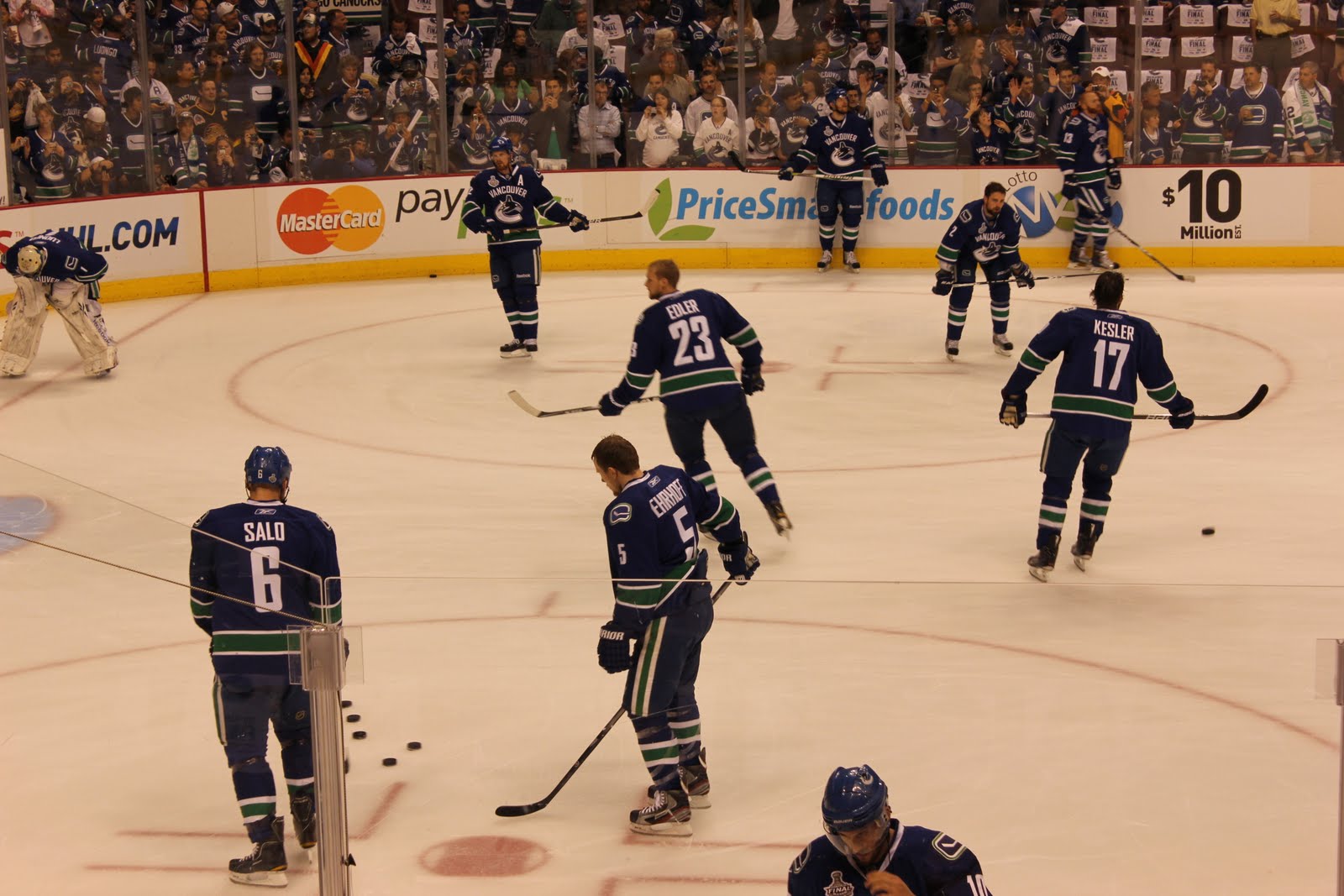 The Naegeli's: Canucks Stanley Cup Final Game 1