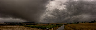 Wetterfotografie Gewitterfront Weserbergland Nikon