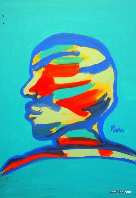 Artmiabo Art Gallery Modern Abstract Art Silhouettes to view Miabo