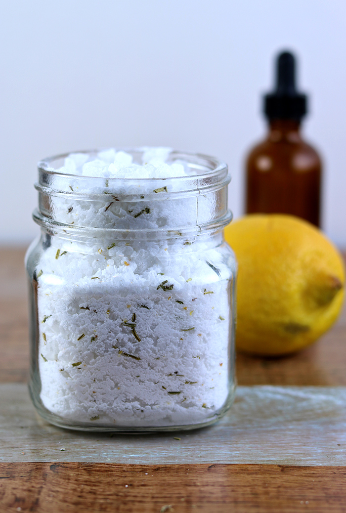 Lemon Rosemary Detox Bath Salt Recipe Everything Pretty