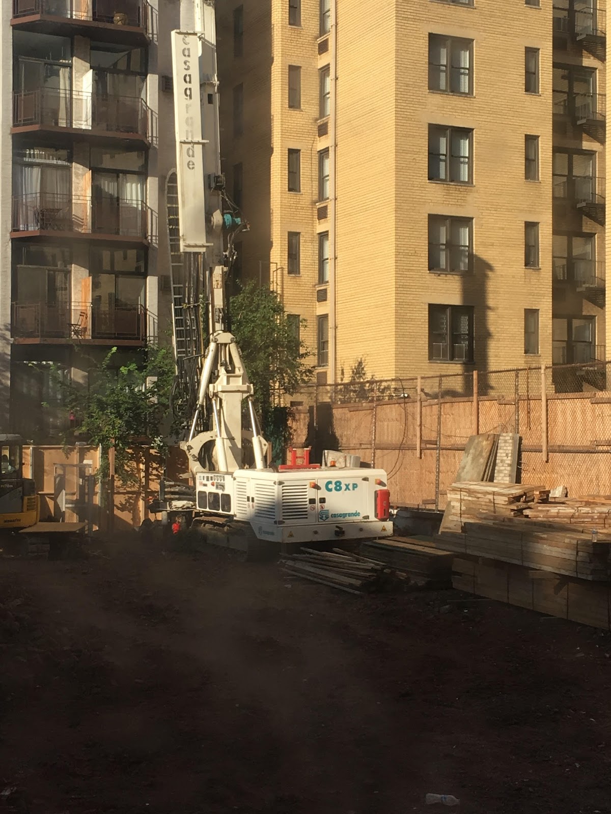ev grieve: foundation work starts on moxy hotel as plywood ev grieve: foundation work starts on moxy hotel as plywood