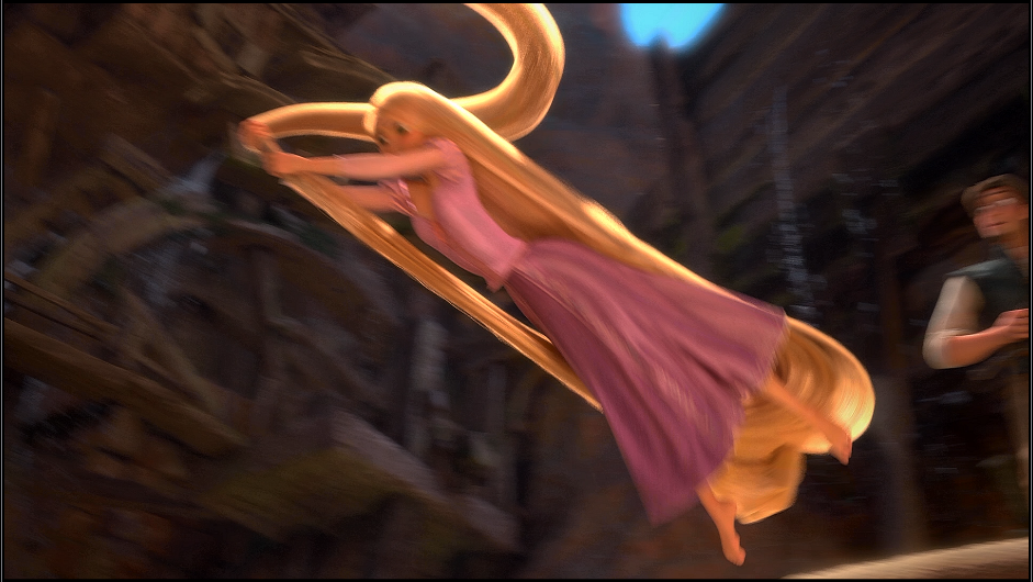 Anime Feet: Tangled (Movie): Rapunzel, Part 5 of 6.