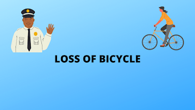 Q: Suppose you lost your bi-cycle. Write a letter to the 0. C. of your Local Police station.