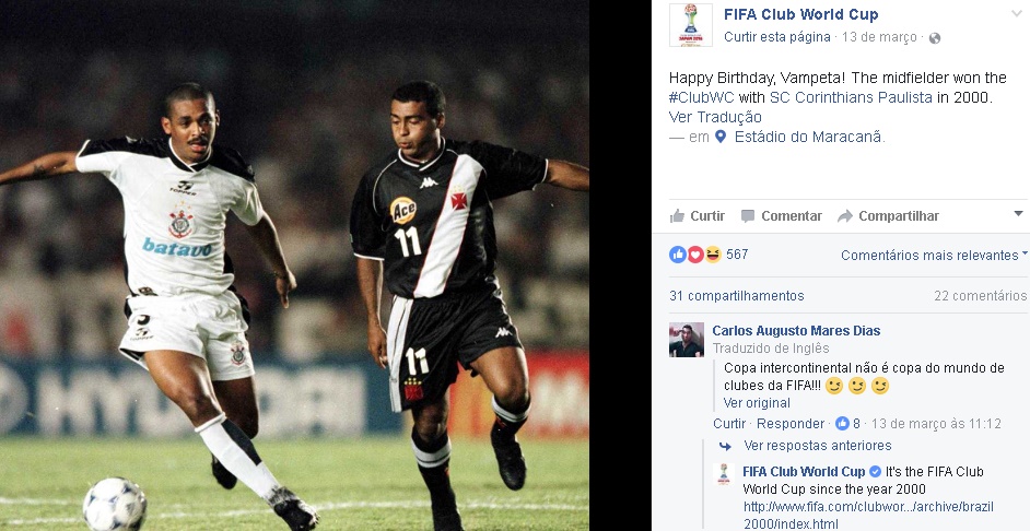 HISTÓRIA DO POLÊMICO MUNDIAL FIFA 2000 - CORINTHIANS CAMPEÃO DO